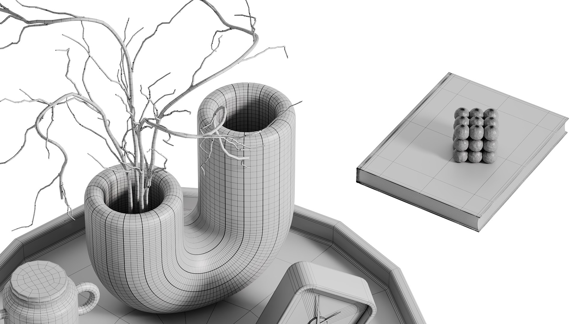 Decorative SET 04 3D Model - TurboSquid 2384313
