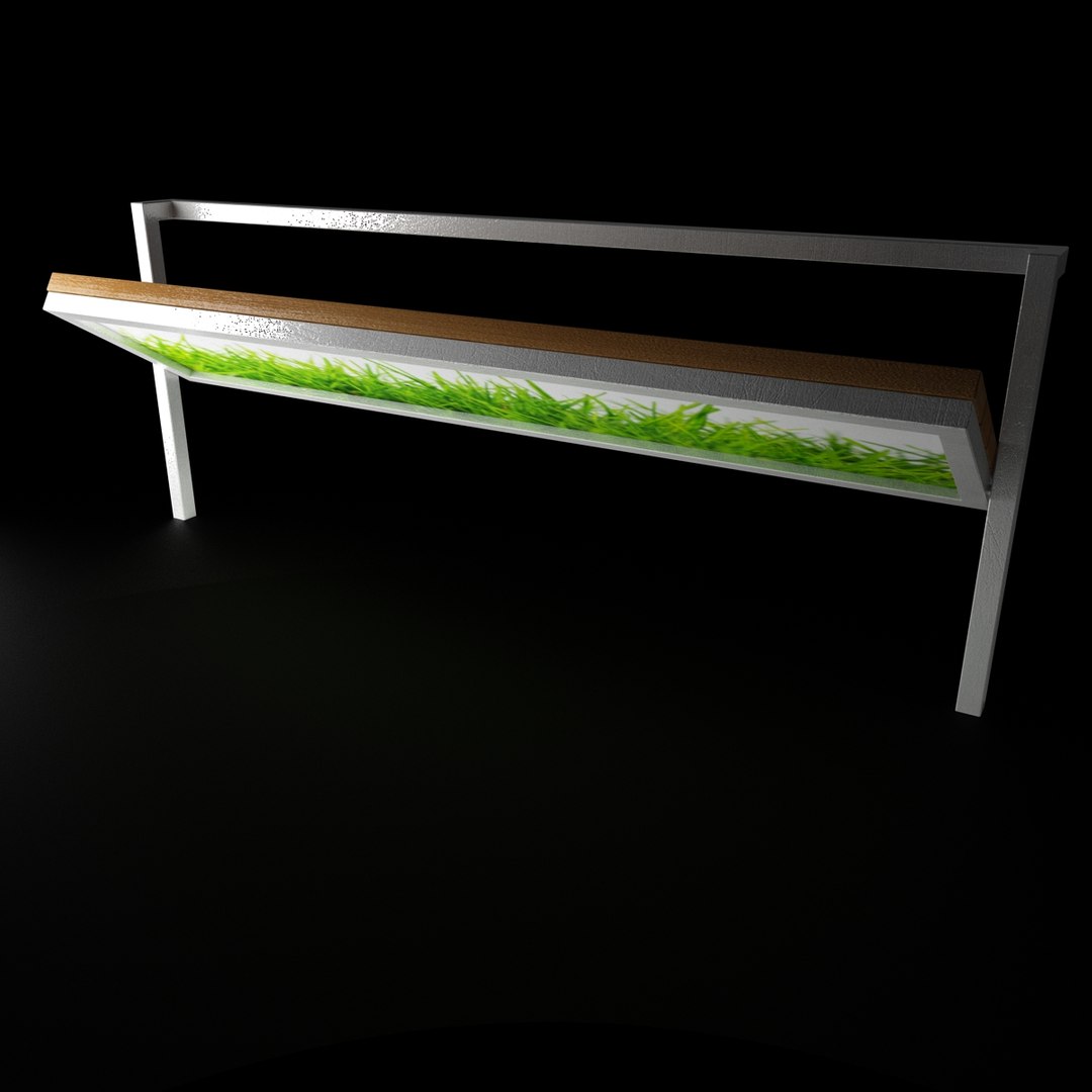 3d Model Bench 2