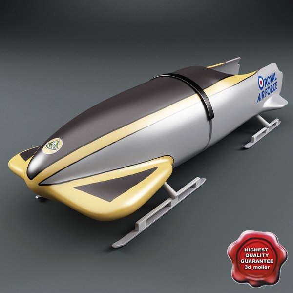 3dsmax bobsleigh sled