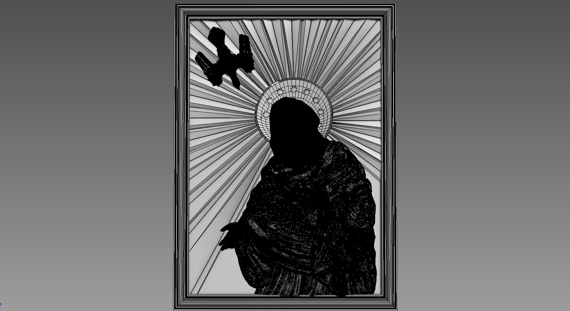 Virgin Mary And Holy Spirit 3D Model - TurboSquid 2126493