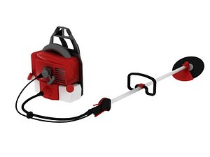 brushcutter tools 3d model