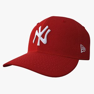 baseball cap_39t_red
