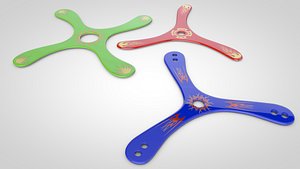 3d competition boomerangs