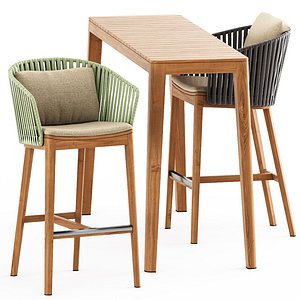 MOOD BAR Chair abd MOOD High Table model