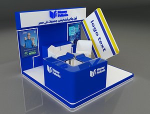 3D Booth Exhibition Stand a653e model