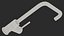 Angular Single Lever Sink Mixer