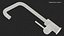 Angular Single Lever Sink Mixer