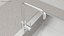 Angular Single Lever Sink Mixer