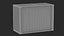 14 storage cabinets 3D model