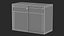 14 storage cabinets 3D model