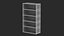 14 storage cabinets 3D model