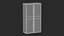 14 storage cabinets 3D model
