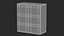 14 storage cabinets 3D model