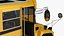 American School Bus Rigged 3D