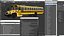American School Bus Rigged 3D
