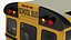 American School Bus Rigged 3D
