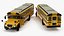 American School Bus Rigged 3D