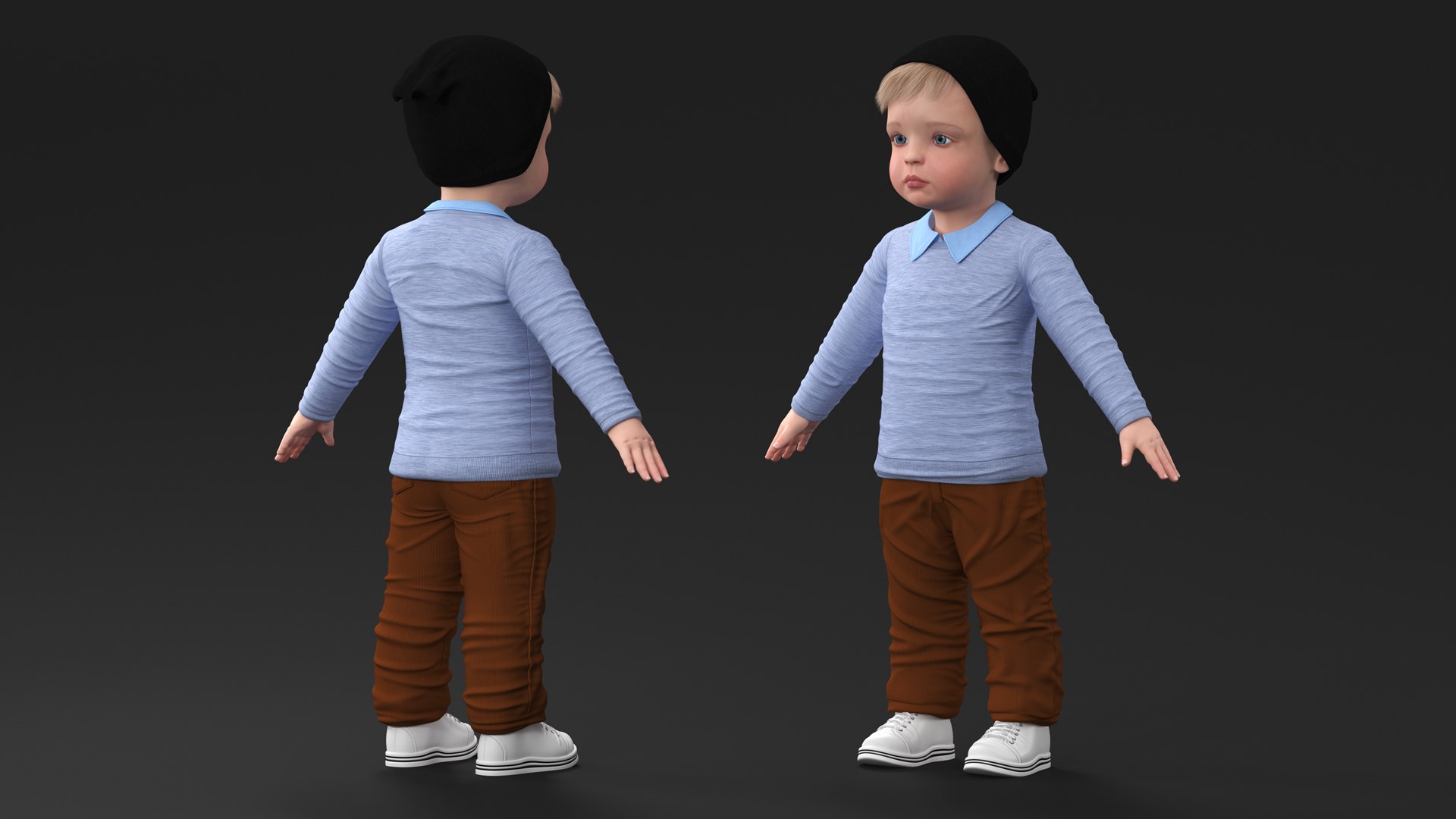 3D Child in Fall Clothes A-Pose https://p.turbosquid.com/ts-thumb/Vw/REC2ZD/QD/childinfallclothesapose3dsmodel005/jpg/1723883454/1920x1080/fit_q87/f3d0b0aa77faee15cf106e90ce40bc42fe2beb1b/childinfallclothesapose3dsmodel005.jpg