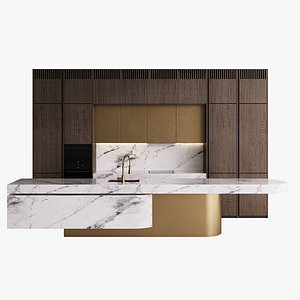 Modern Kitchen with Island 10 model
