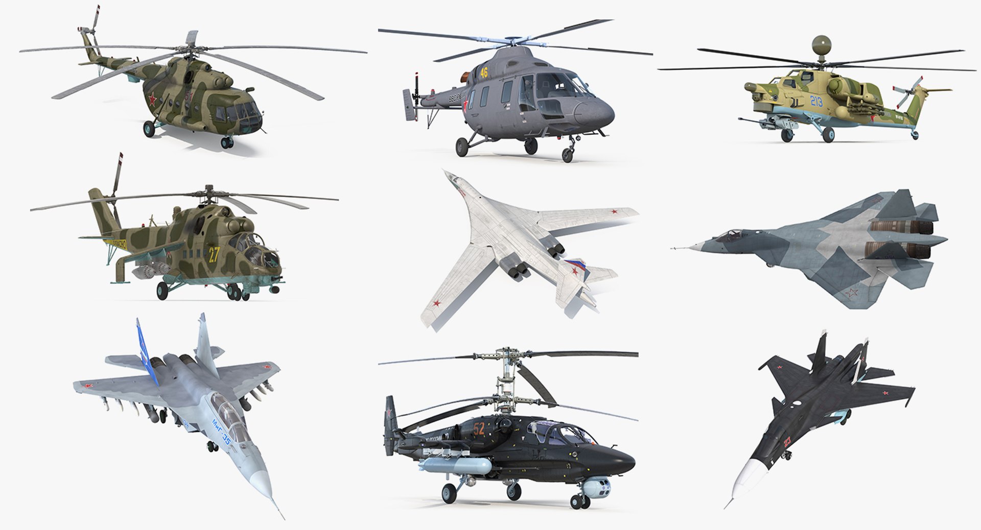 3D model russian military aircrafts mil https://p.turbosquid.com/ts-thumb/Vw/UkRVhK/1fEu8NcE/russianmilitaryaircraftscollectionc4dmodel002/jpg/1536593139/1920x1080/fit_q87/c5a14c4cbe7fbe751fa2acac0a56b3b0cceb1935/russianmilitaryaircraftscollectionc4dmodel002.jpg