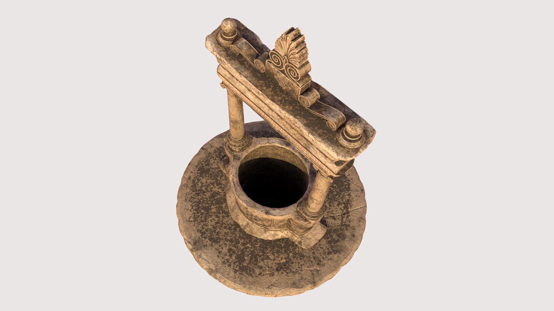 3D Historic Water Well model - TurboSquid 1945099