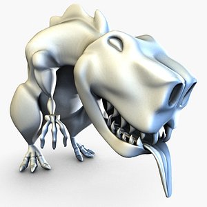 Desenhos animados T-Rex Modelo 3D $39 - .xsi .lwo .max - Free3D