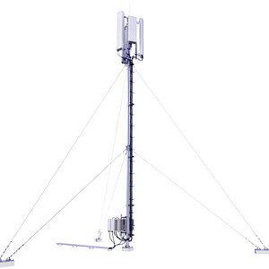 BTS Base Transceiver Station 58 3D model
