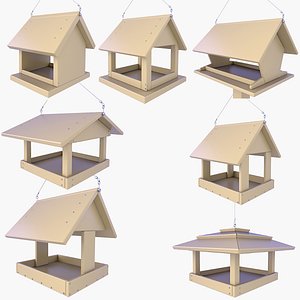 Bird Feeders v1 3D model