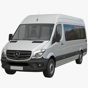 3D Mercedes-Benz Sprinter 2015 MiniBus L3H2 model