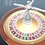 3d model of roulette wheel style