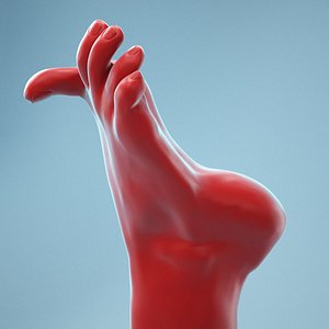 female hand 3D model