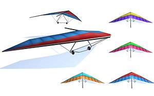 hang glider 3D model
