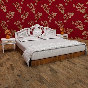 3D Elite Bedroom Set model