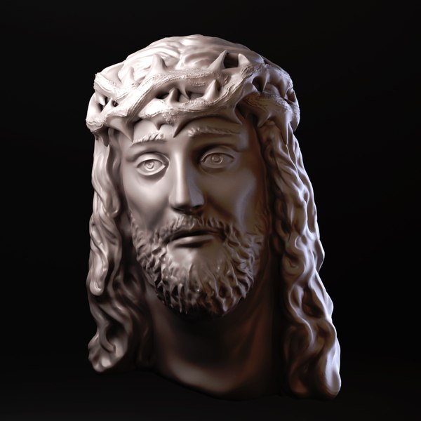 jesus face model