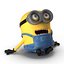 Short Two Eyed Minion Pose 4
