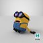 Short Two Eyed Minion Pose 4