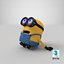 Short Two Eyed Minion Pose 4
