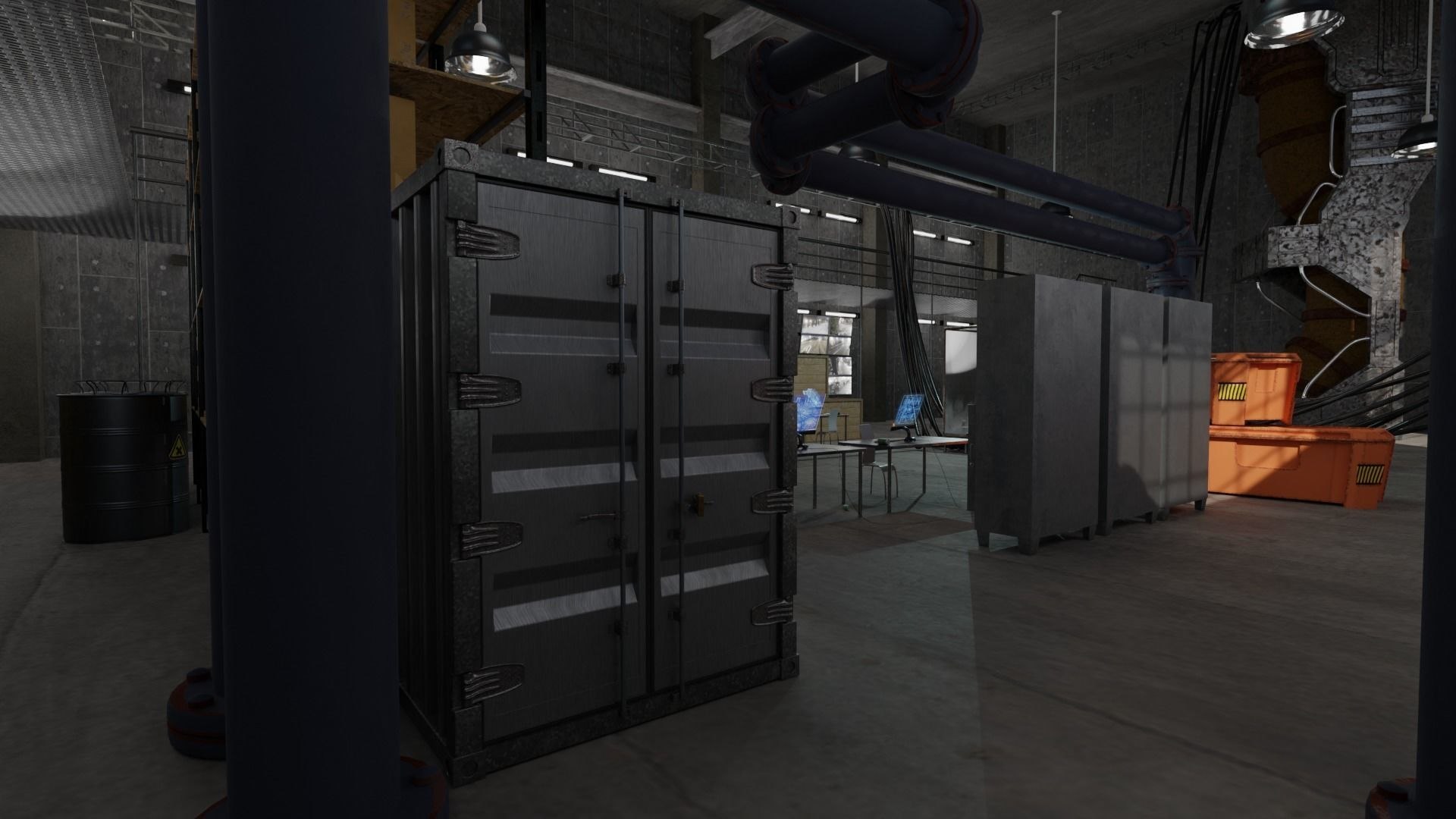 Factory Lab 3D Model - TurboSquid 2410692