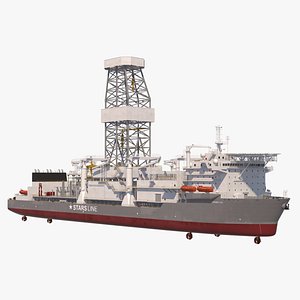 Drilling Vessel Ship (Drillship)