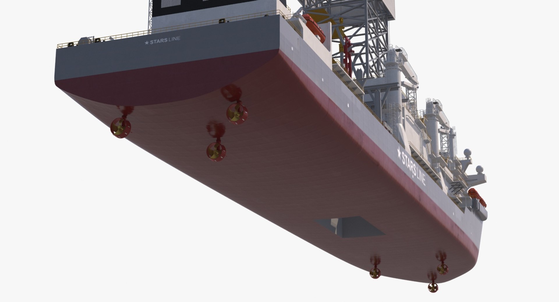 Oil Drilling Vessel Drillship Model TurboSquid 1234546