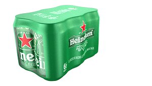 beer heineken 3D
