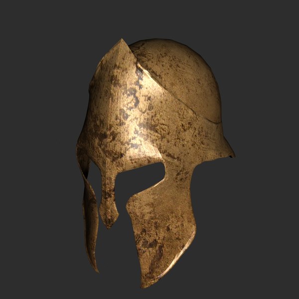 spartan helmet 3d max