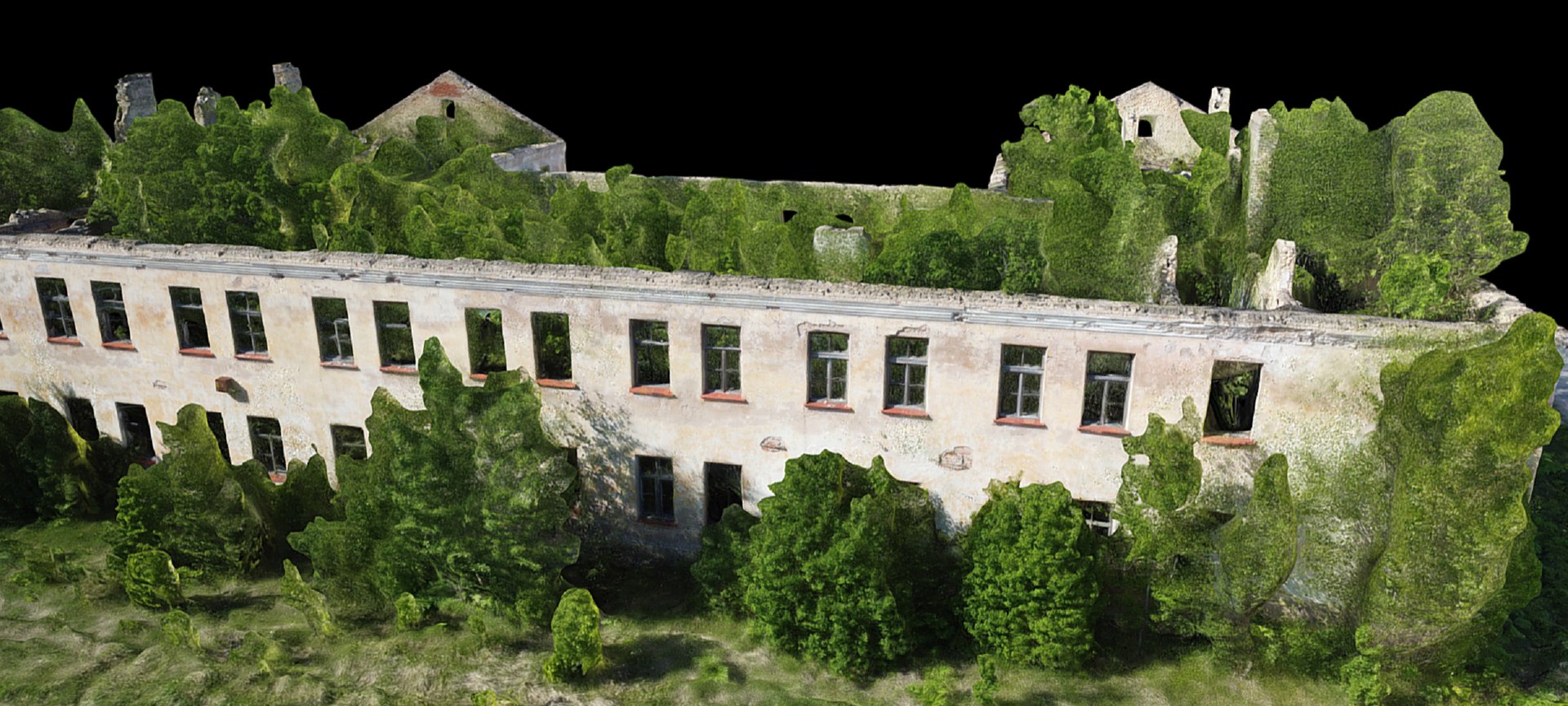 3D Model Abandoned Overgrowth - TurboSquid 1853765