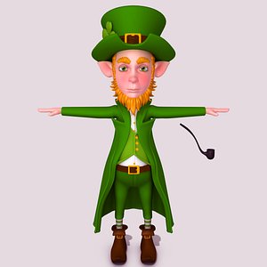 leprechaun cartoon 3D model