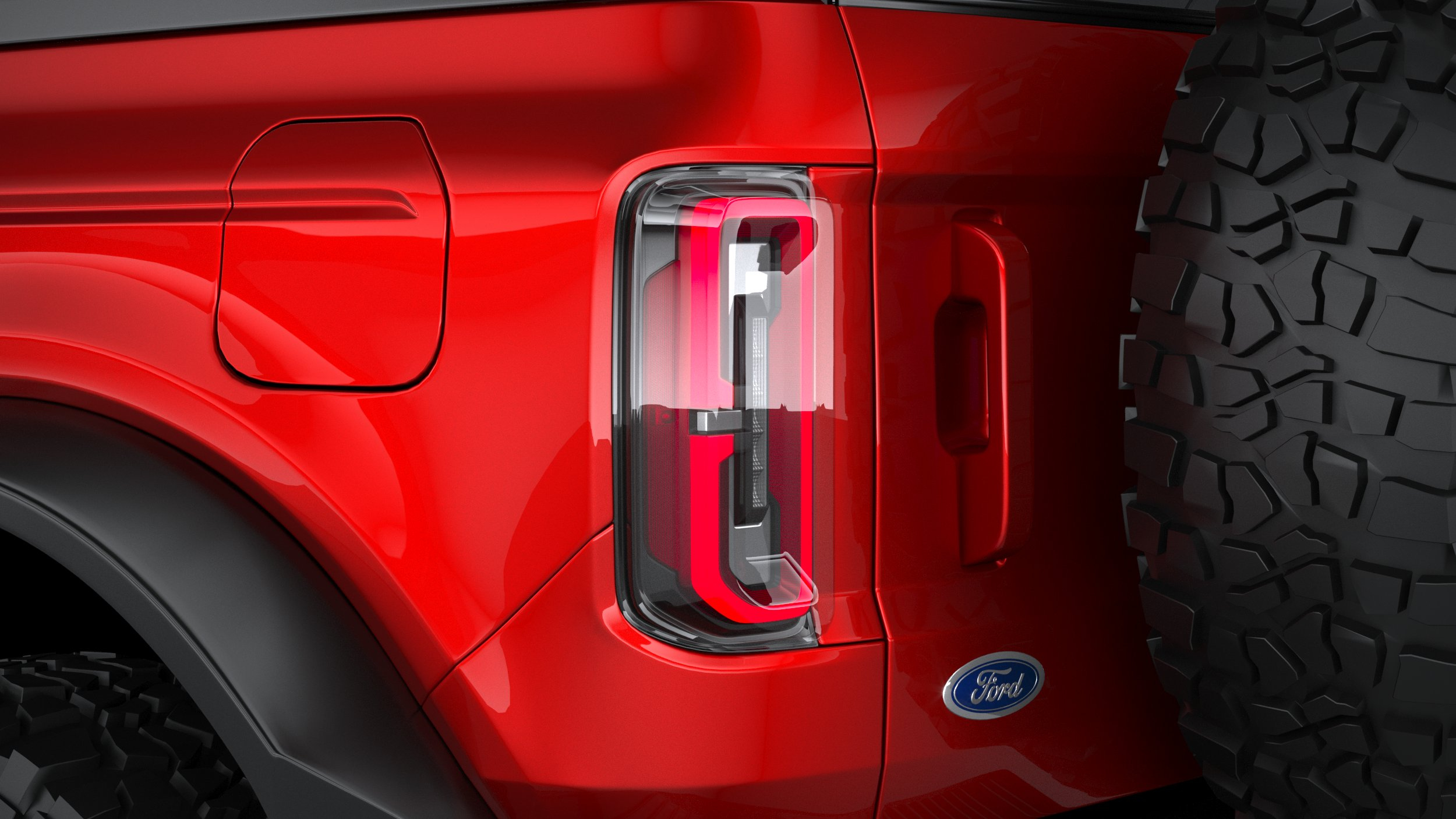 Ford Bronco Wildtrak 2door 2021 3D model - TurboSquid 1717373