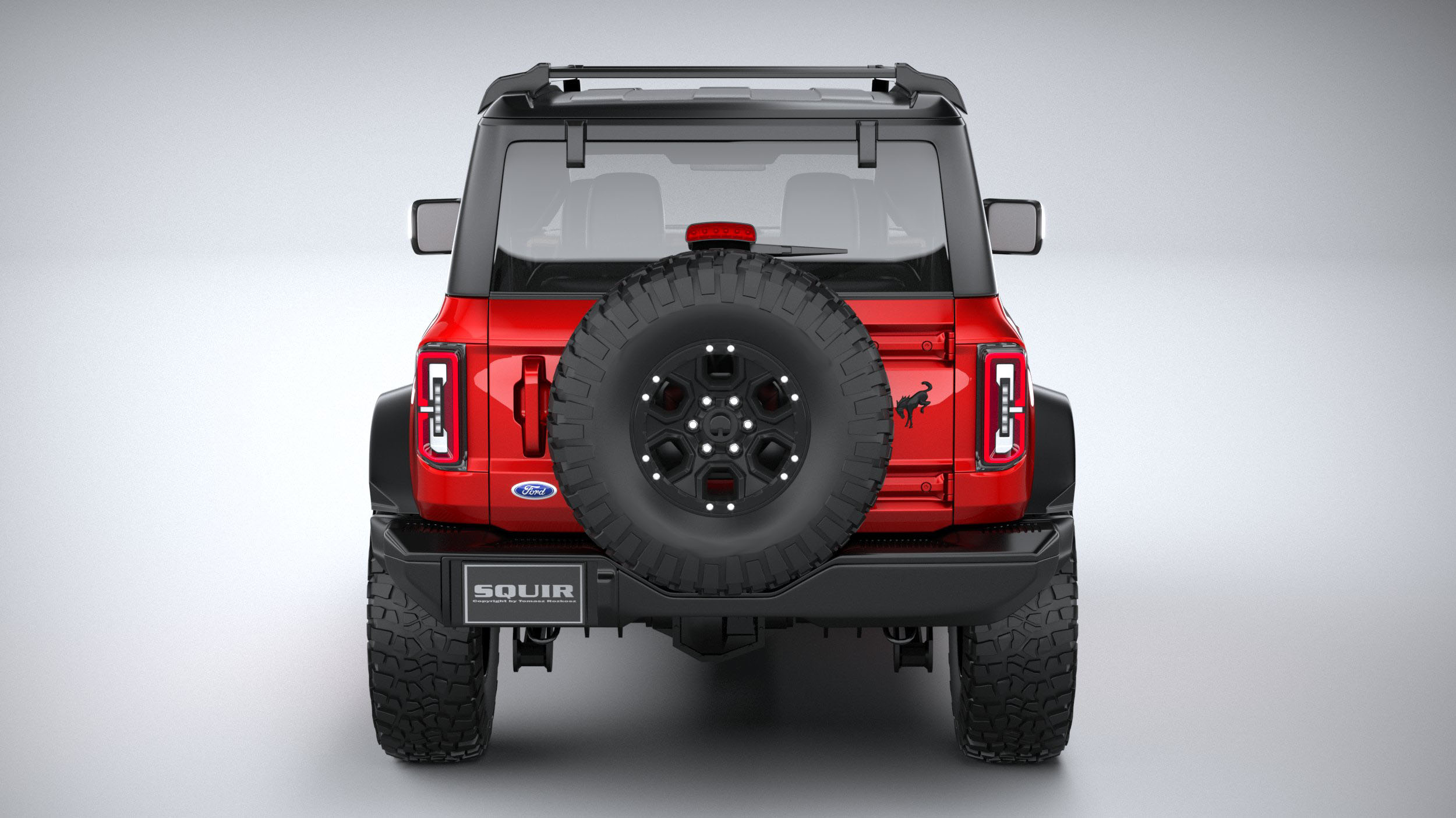 Ford Bronco Wildtrak 2door 2021 3D model - TurboSquid 1717373