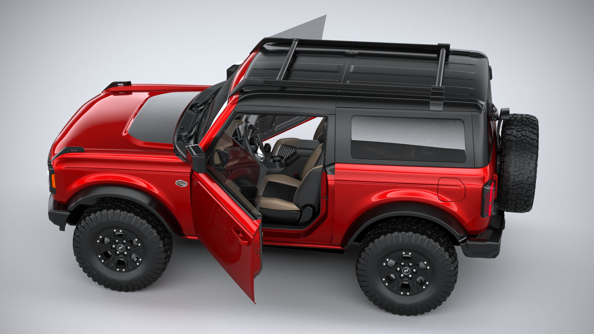Ford Bronco Wildtrak 2door 2021 3D model - TurboSquid 1717373