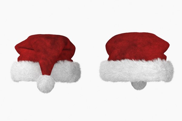 Christmas hat v2 3D model - TurboSquid 1352777