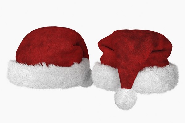 Christmas hat v2 3D model - TurboSquid 1352777