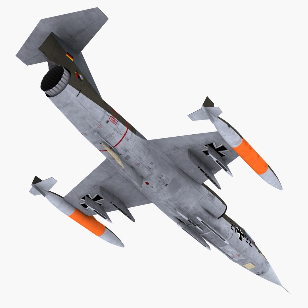 starfighter f-104g 32 3d max https://p.turbosquid.com/ts-thumb/Vx/GCthoC/OImHObZw/104g16/jpg/1413796157/1920x1080/fit_q87/9e1cb33d0ff9857eac5feae663cec9e69ab01e1f/104g16.jpg